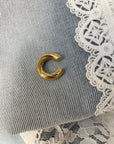 Orecchino Earcuff Rigato Sottile