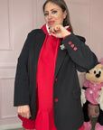 Giacca Black&Red