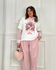 Pantalone Cassy Pink