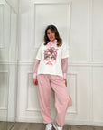 Pantalone Cassy Pink