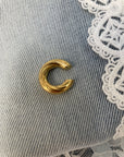 Orecchino Earcuff Rigato Sottile