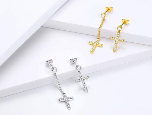 Orecchini Lovely Croce