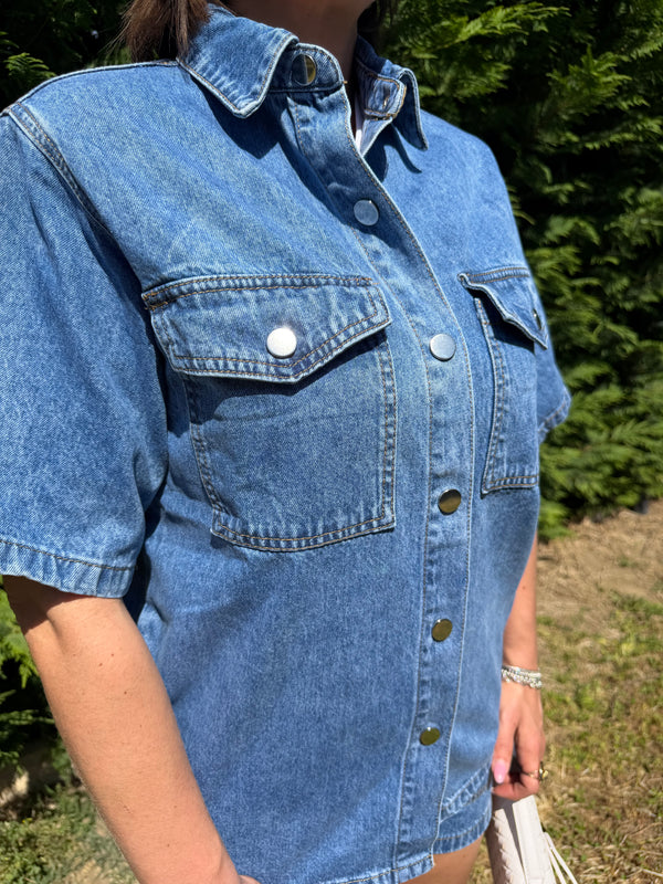 Co-ord denim estivo