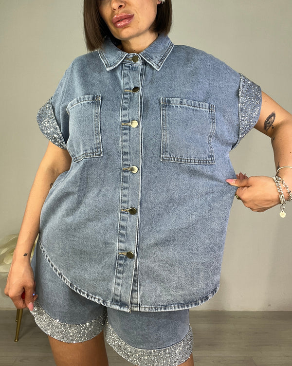 Co-ord Denim Glow