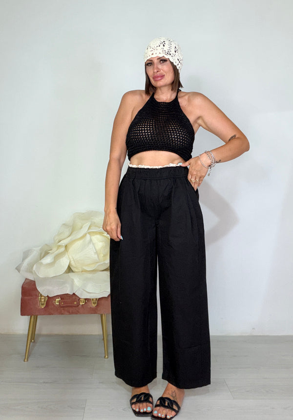 Pantalone Ricamo