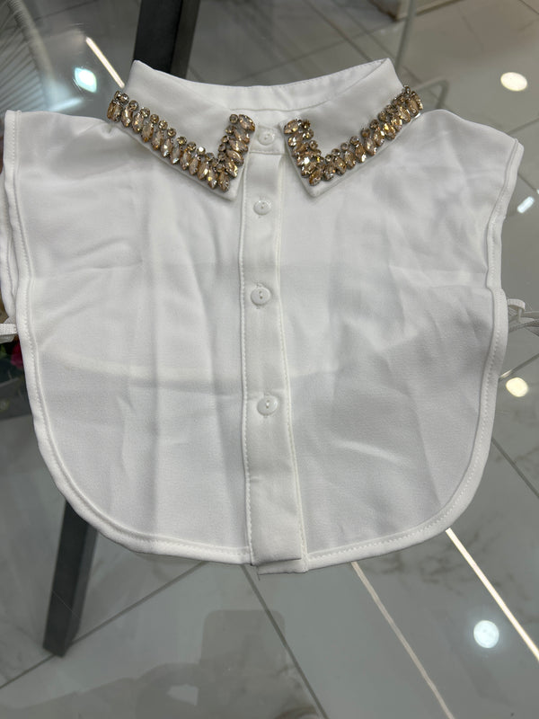 Collo camicia gioiello