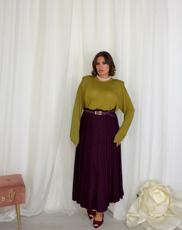 Gonna Velvet Plum