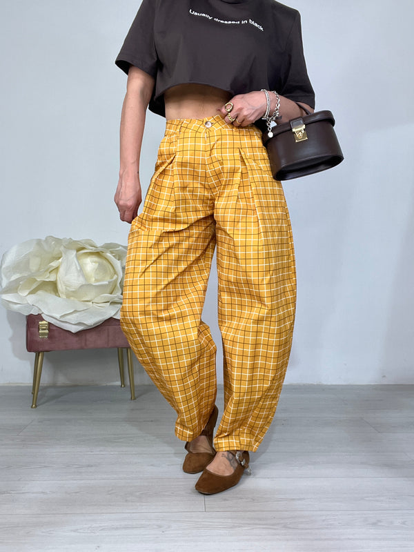 Pantalone Quadri Just