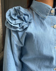 Coordinato Denim Rose