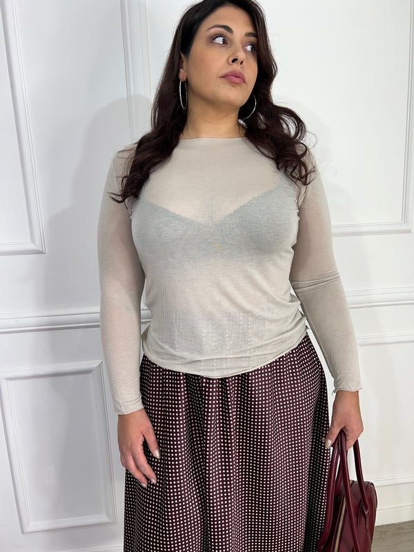 Maglia Curvy Sfumature di Eleganza