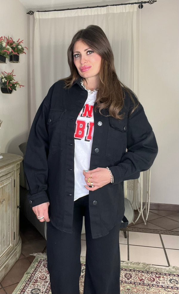 Coordinato Black Denim Kate