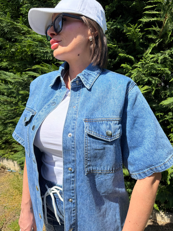 Co-ord denim estivo