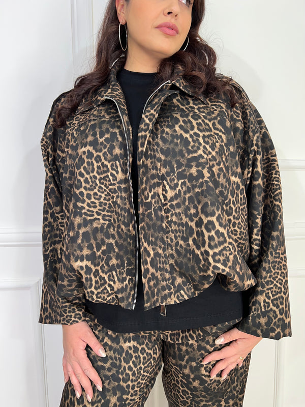 Bomber Curvy Animalier
