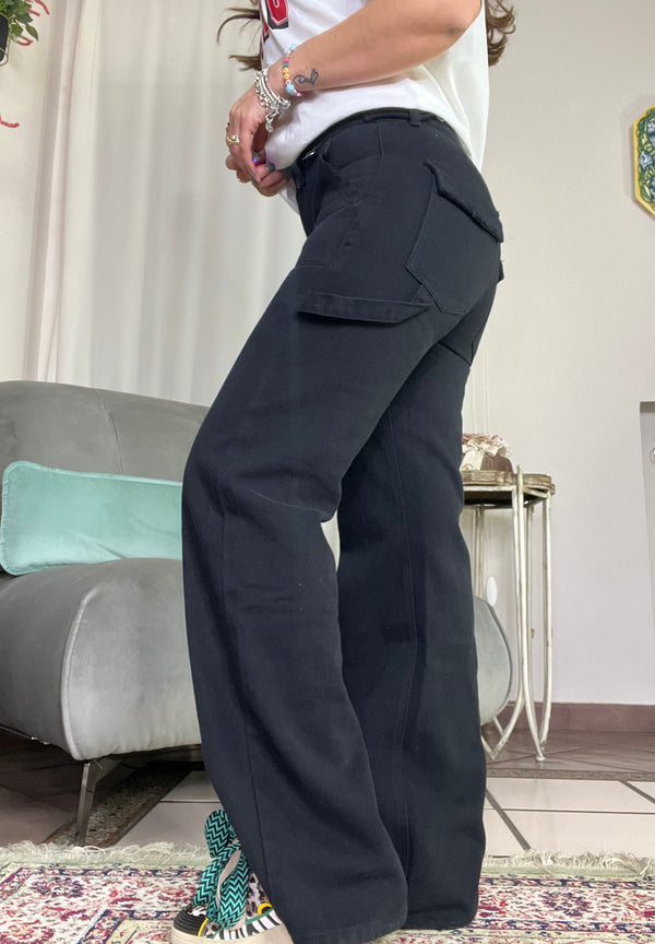 Coordinato Black Denim Kate