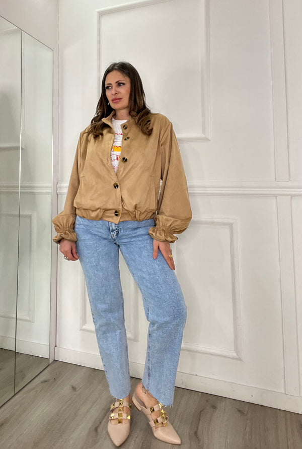 Giacca Scamosciata Hannah