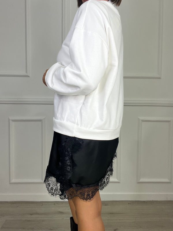 Felpa Douce Contraste