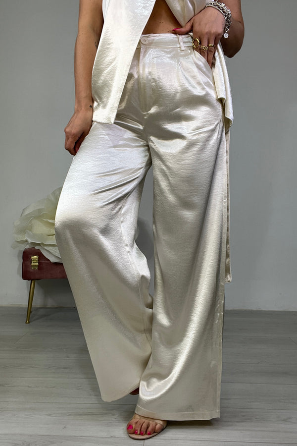 Coordinato Seta Perla Chic
