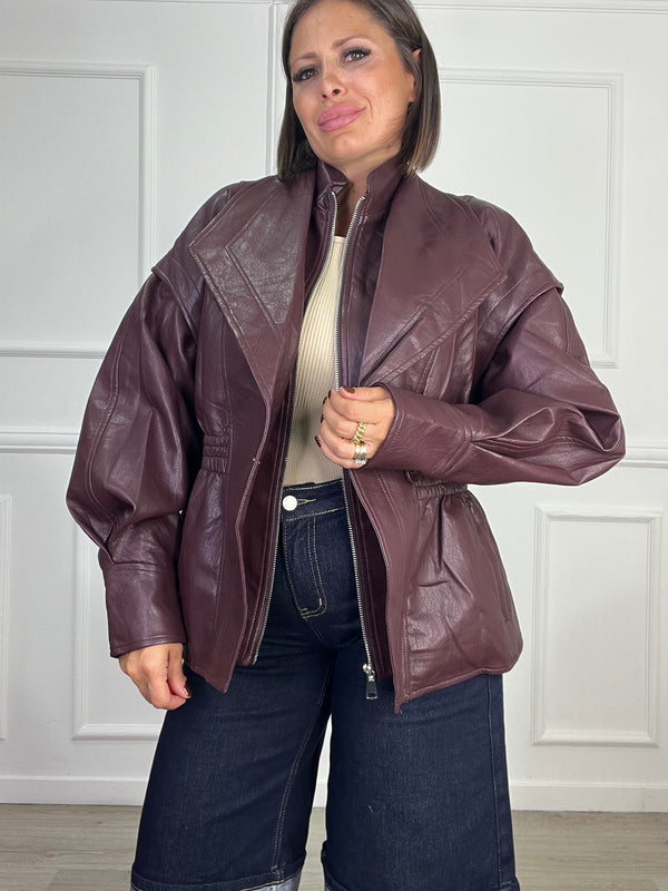 Giacca Wonder In Ecopelle