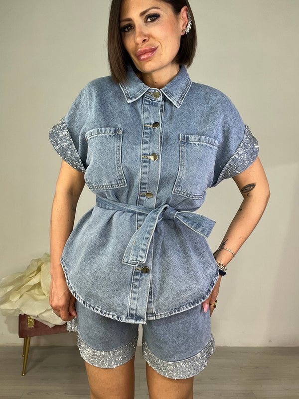 Co-ord Denim Glow