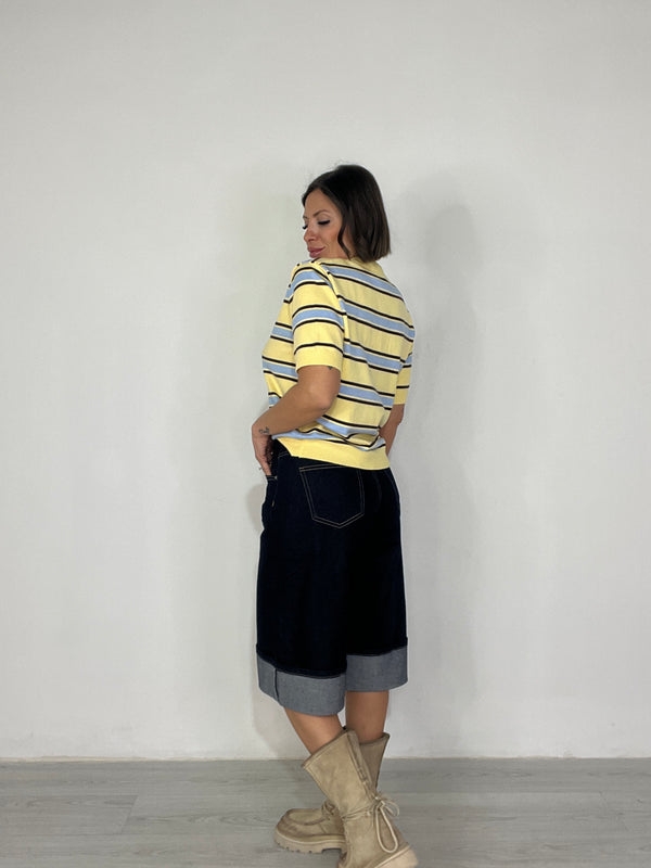 Bermuda Breeze Con Risvolto