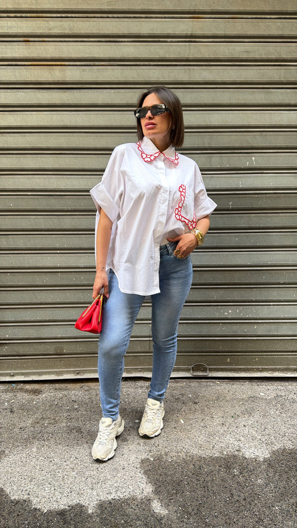 Camicia loose fit