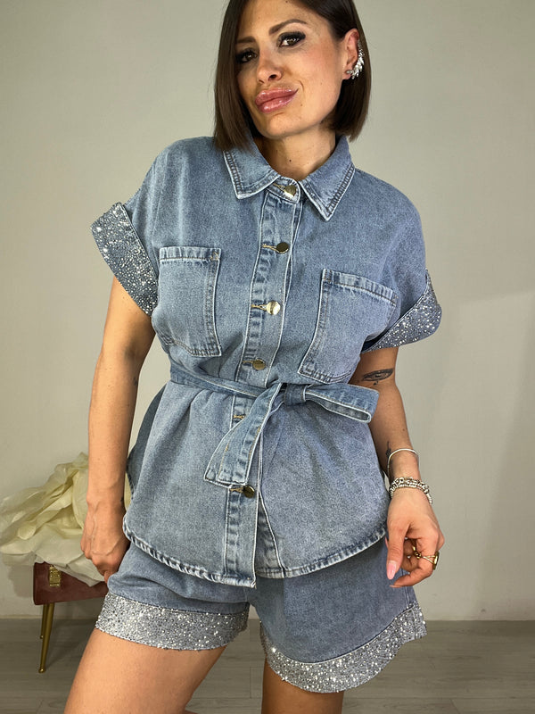Co-ord Denim Glow