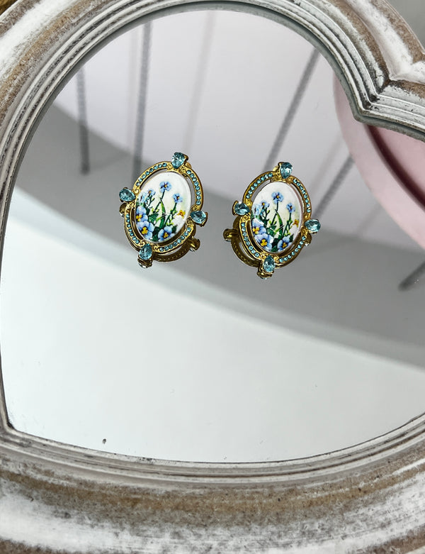 Orecchini Azure Fleur