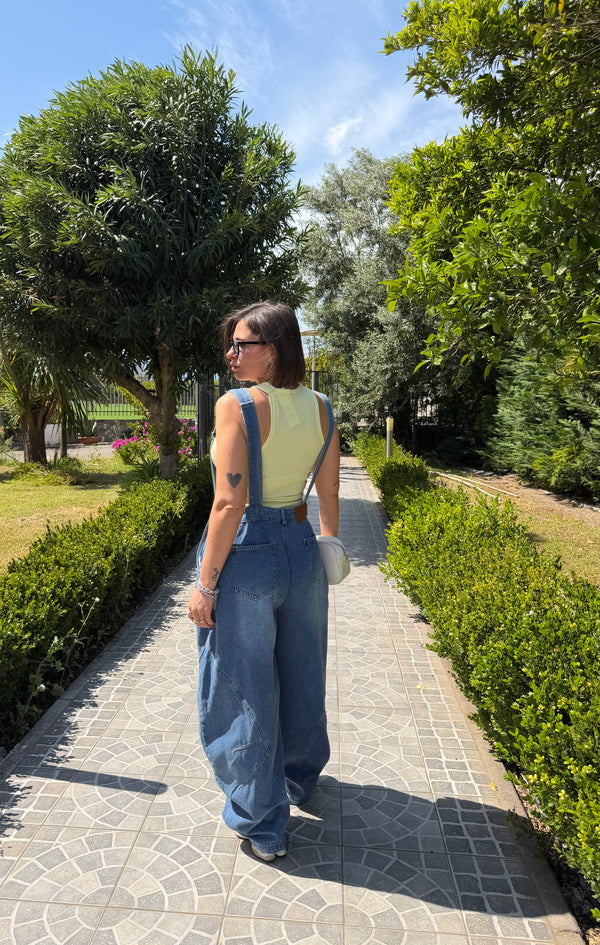 Salopette wild denim