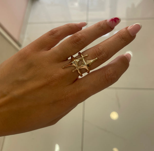 Anello Stella Cometa