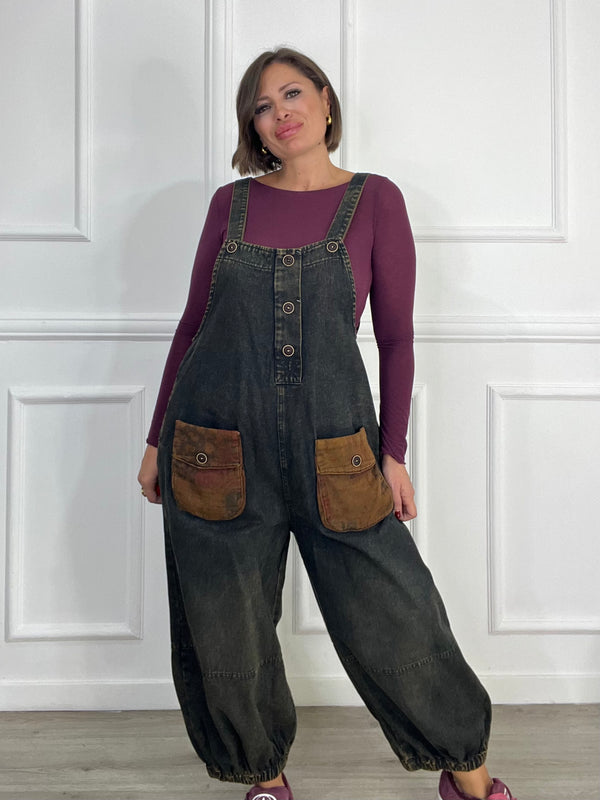 Salopette Stile Vintage