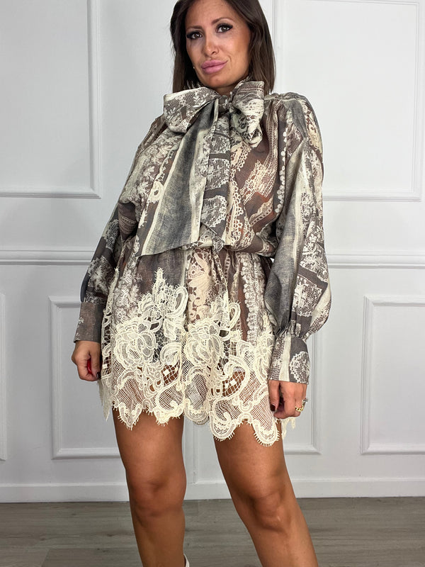 Abito Romanticamente Ampio