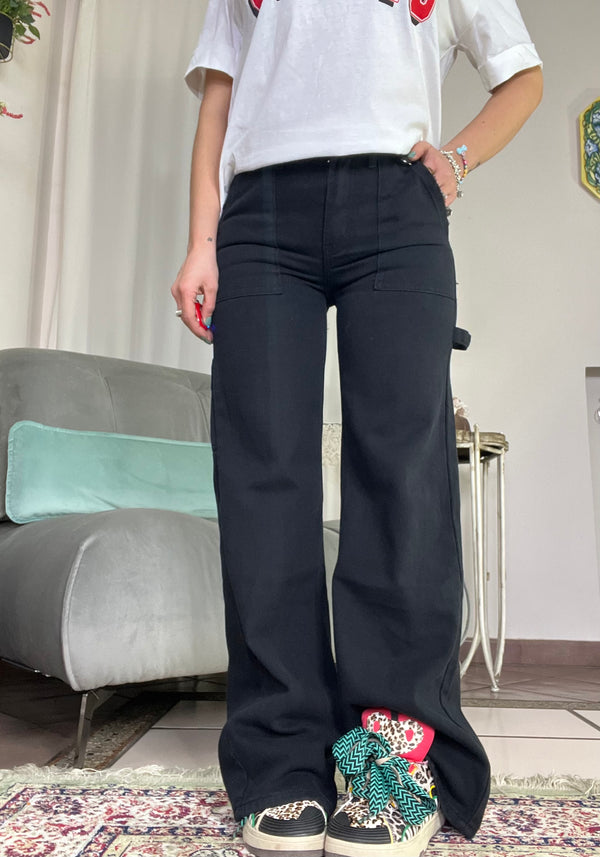 Coordinato Black Denim Kate