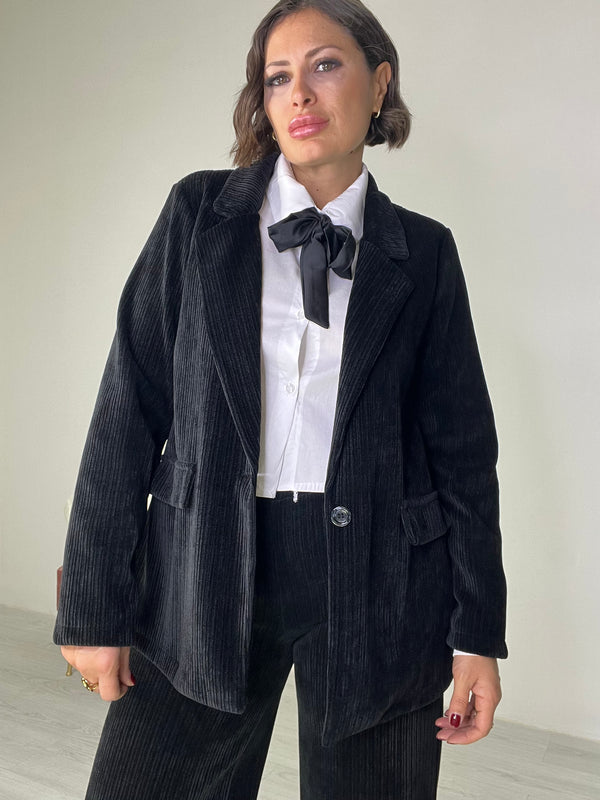 Camicia Fiocco Black