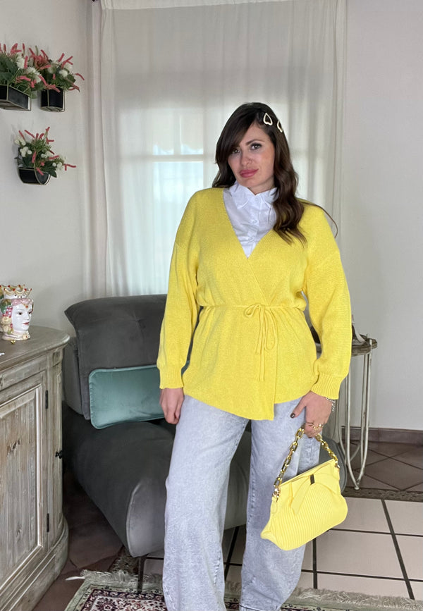 Cardigan incrociatina Spring