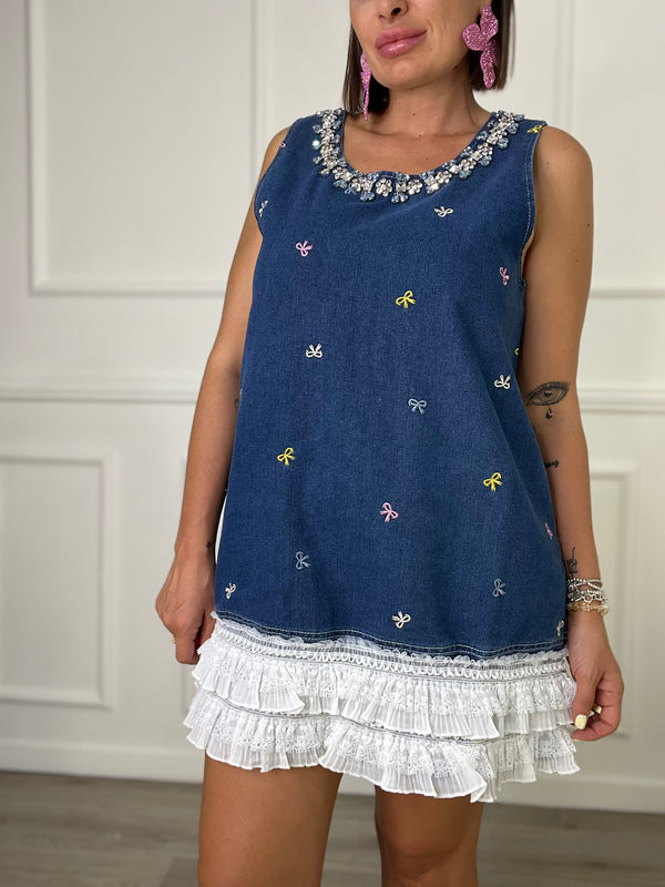 Abito Jeans Fiocchetti