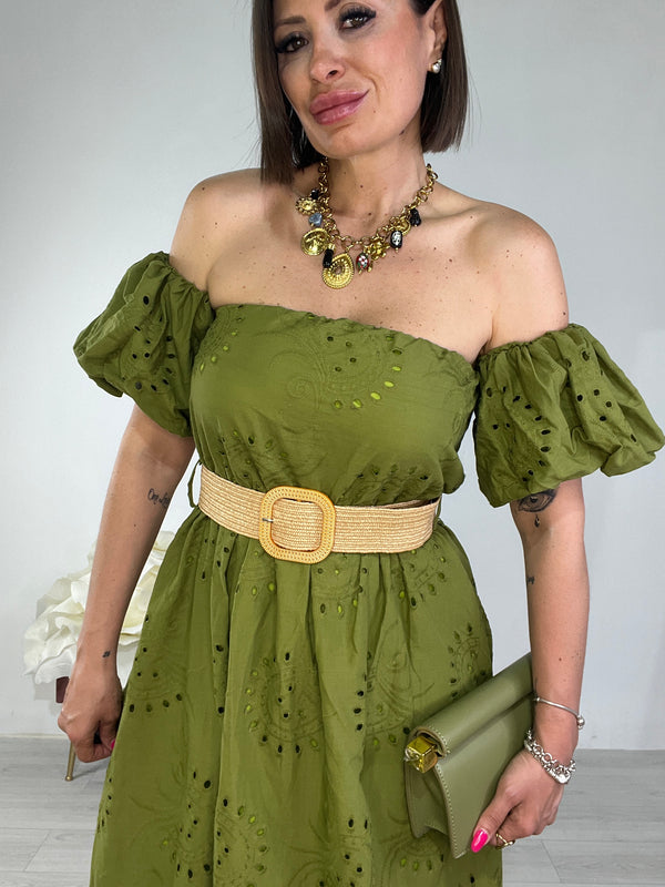Maxi dress Sangallo