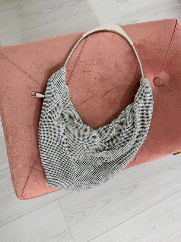 Borsa Silver Cascade