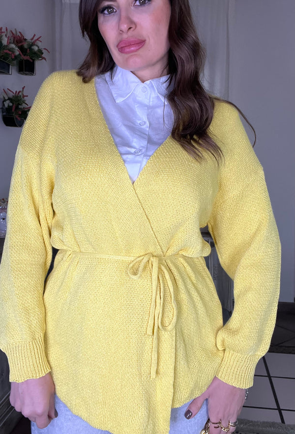 Cardigan incrociatina Spring