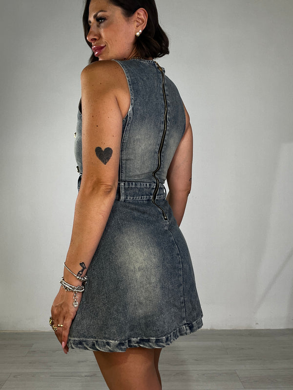 Abito Gold Denim