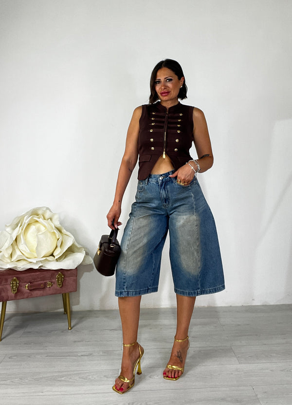 Bermuda denim Sofia