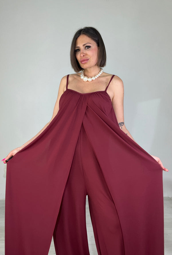 Wide-leg jumpsuit