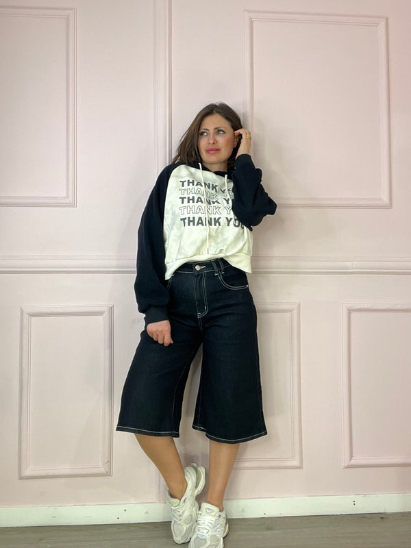 Bermuda Danimarca Denim Black