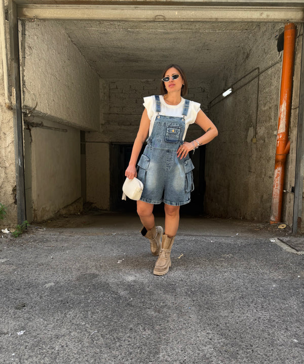 Salopette Denim Streetwear