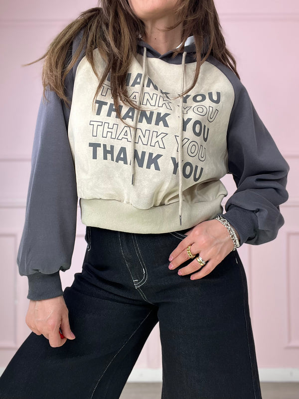 Felpa Thank You
