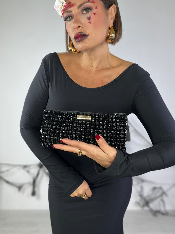 Borsa Cristalli Black