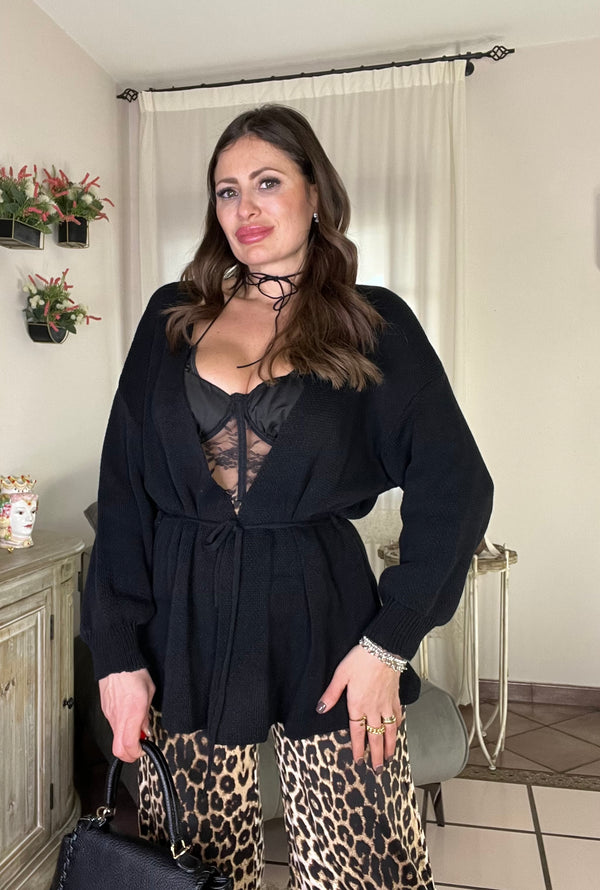 Cardigan incrociatina Spring