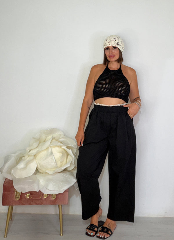 Pantalone Ricamo