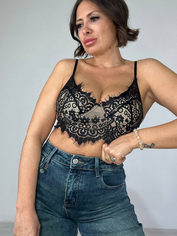 Bralette In Pizzo Amelia