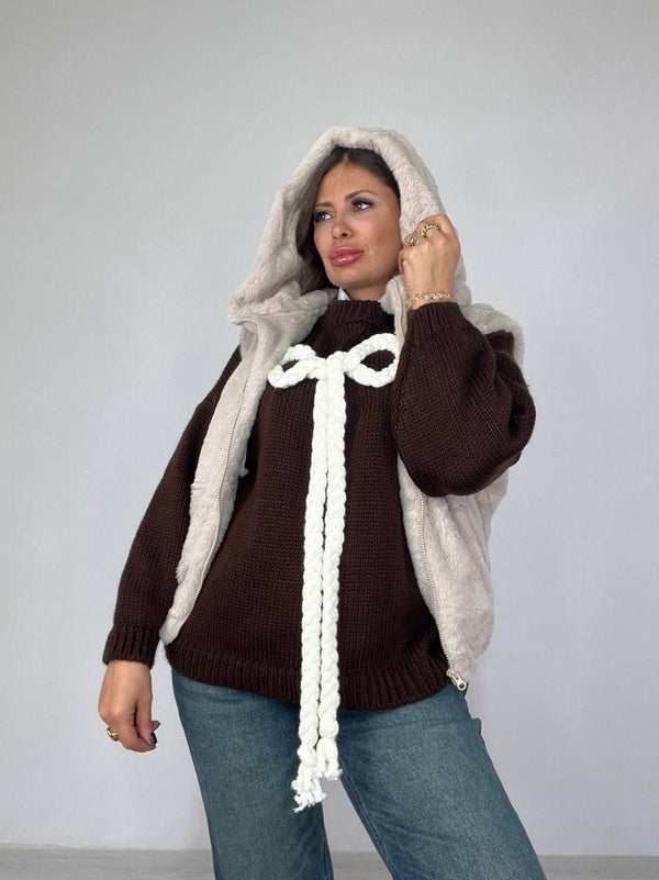 Smanicato Ecopelliccia Eva