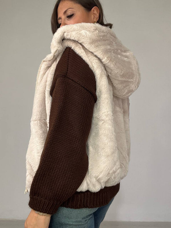 Smanicato Ecopelliccia Eva